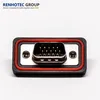 3rows Waterproof IP67 Male Solder 15pin D Sub connector