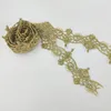 free sample 3.5 cm wide lace guipure trim edging by the yard