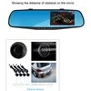 PZ621 Traffic Recorder visual reversing radar reversing image car rear view system three Bibi sound