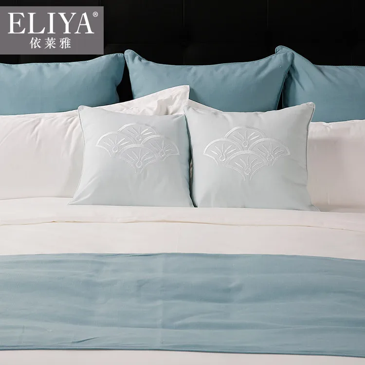 Hotel Luxury Bed Sheets Set 1800 Series Platinum Top Quality Queen