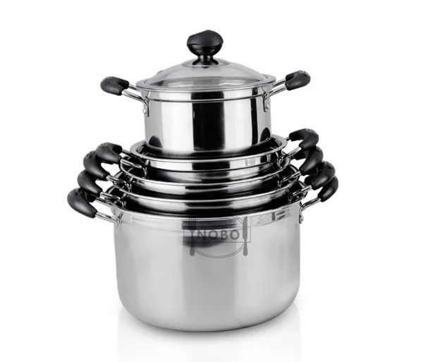 stainless steel cooking pot set