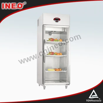 Stainless Steel Commercial Used Glass Door Refrigerators Oem
