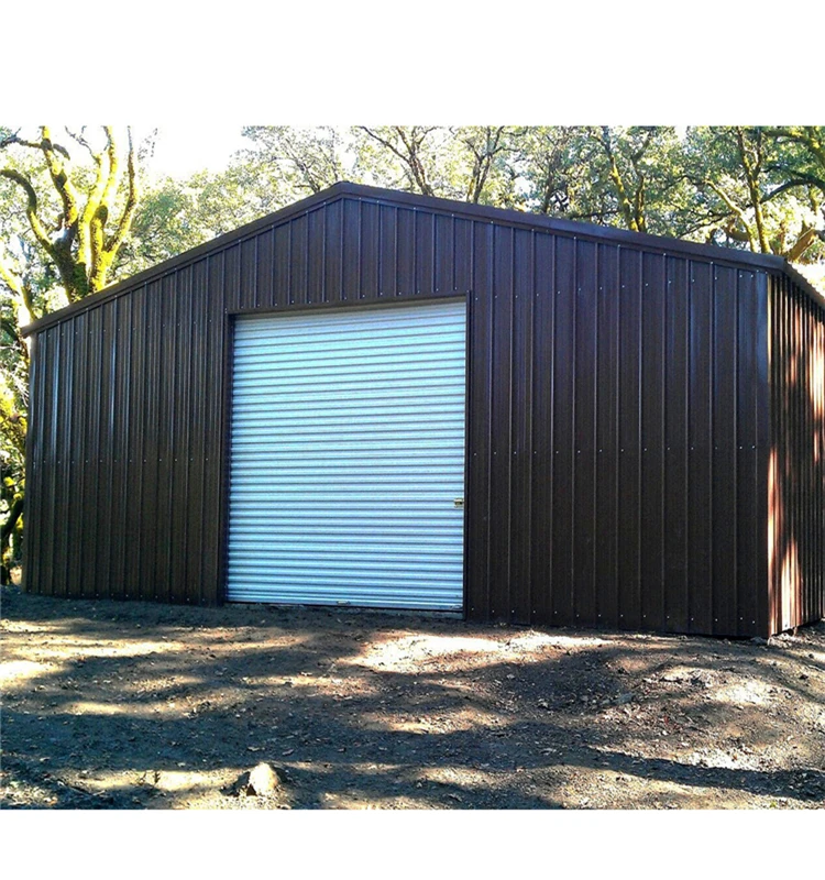 Shandong Steel House Garage Prefabricated Storage Pre Manufactured