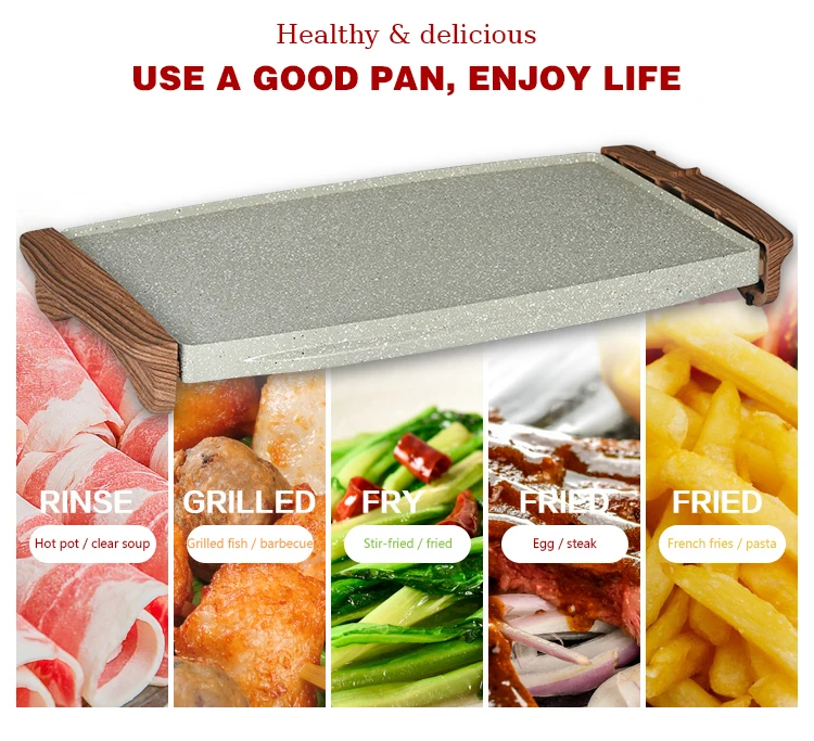 Hot Sale Model Table Electric Teppanyaki Grill Flat Pan Buy Electric