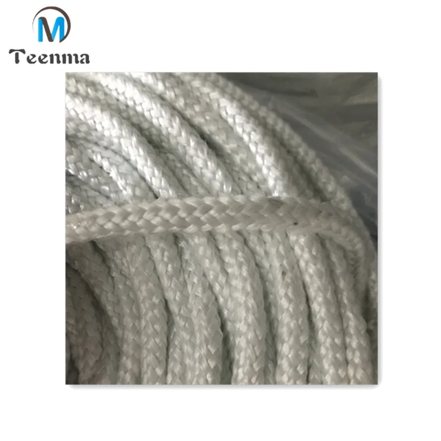 Fireproof Fiberglass Round Braided Rope For Stove Door Sealing Buy