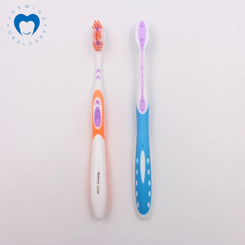 Fda Approved Nylon Toothbrush Pp Material (nonslip) Handle+ 3 Colors