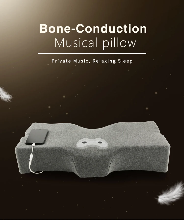Cervical Orthopedic Bone Conduction Musical Pillow Smart Musical Memory