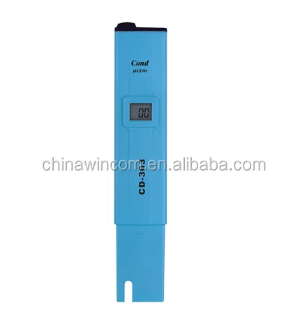China supplier best price digital waterproof pen type portable conductivity meter CD303