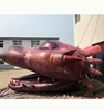 red color pvc inflatable obstacle tunnel dragon inflatable tunnels