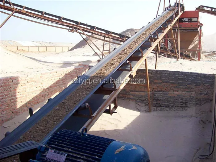 Sand,Gravel Mobile Belt Conveyor For Truck Loading Unloading Supplier