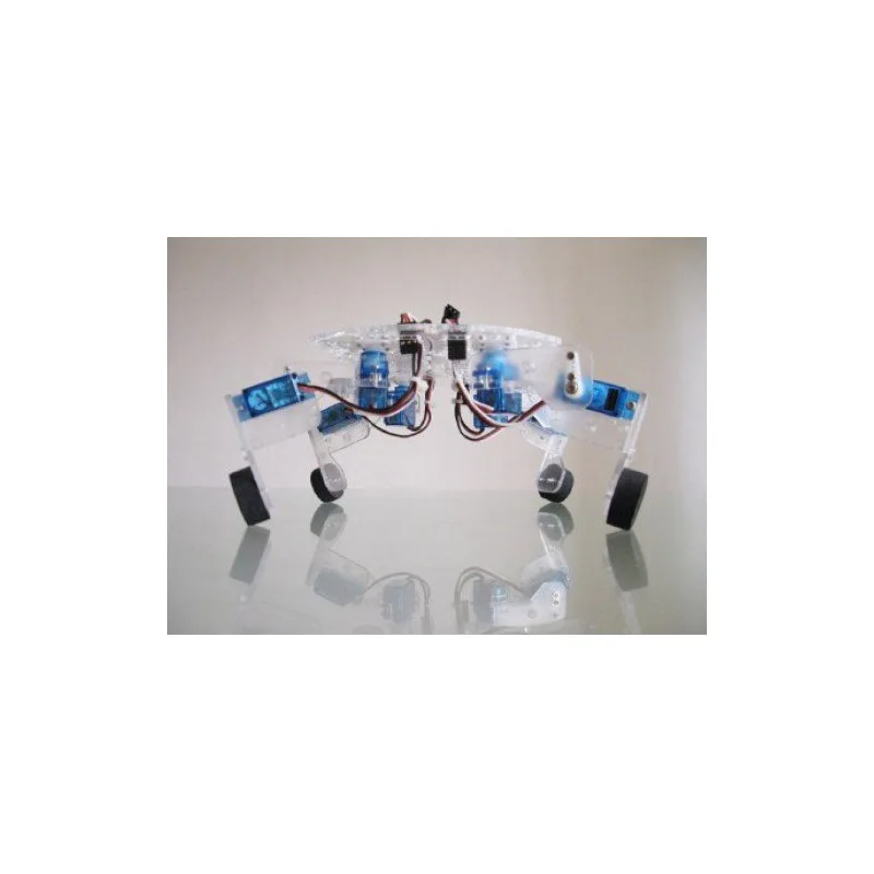 Free shipping QuaBot robot chassis quadruped robot chassis with motor
