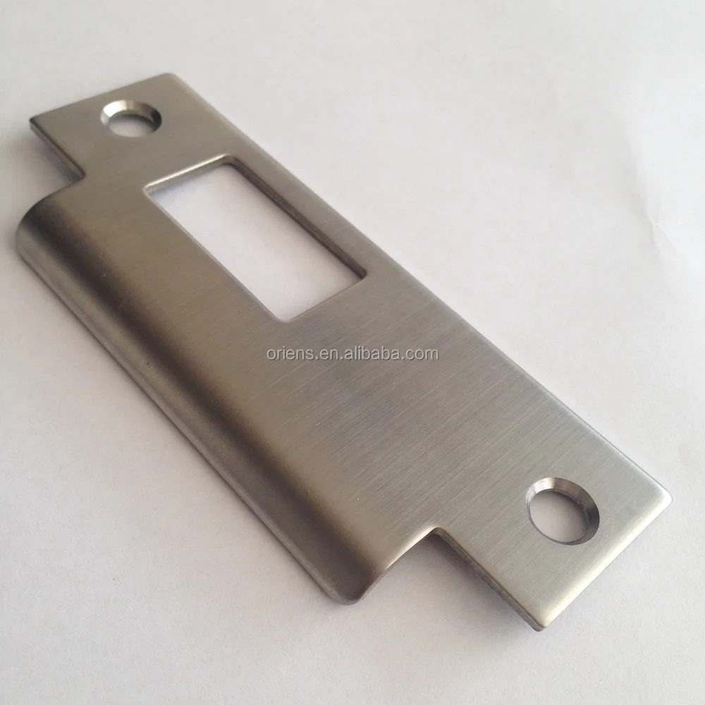 Stainless Steel Hotel Security Door Lock Strike Plate Buy Spring
