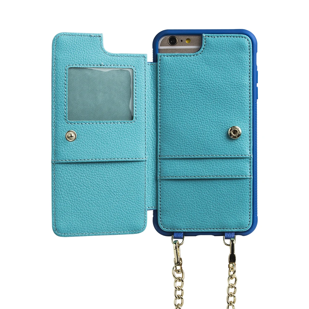 Mobile Accessories Shockproof Crossbody Transparent Clear Cell Phone