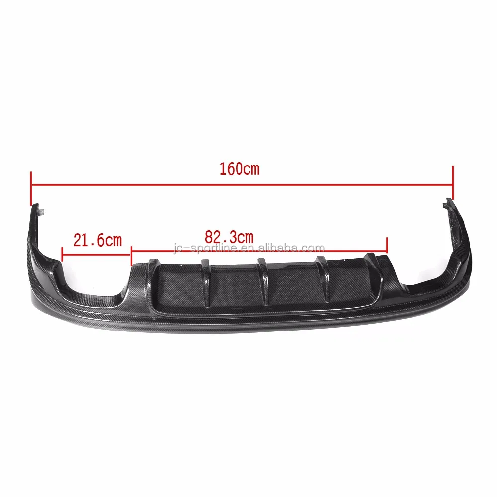 Ai Style Carbon Rear Diffuser Spoiler For Lexus Is-f Sport 2013 - Buy ...