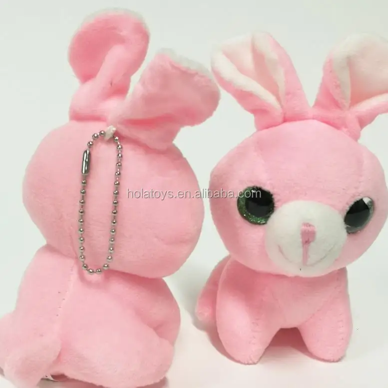 pink stuffed bunnies