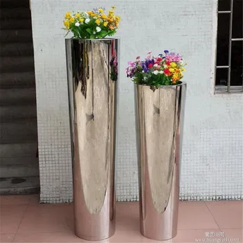 Wholesale Mirror Finish Metal Flower Vase Buy Large Flower