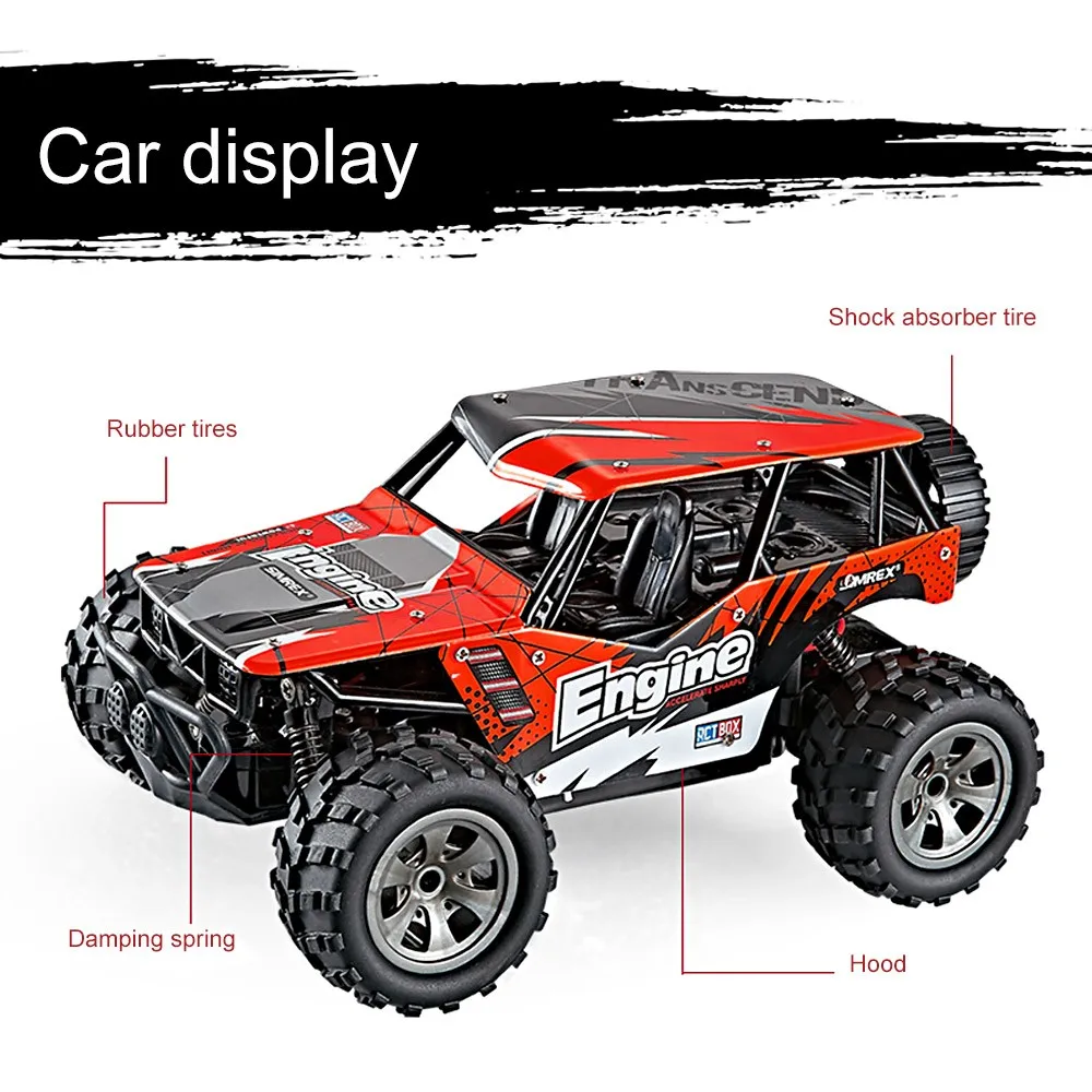 Flytec 58680 New Design 1/18 Offroad Climbing Car 2.4 Ghz High Speed