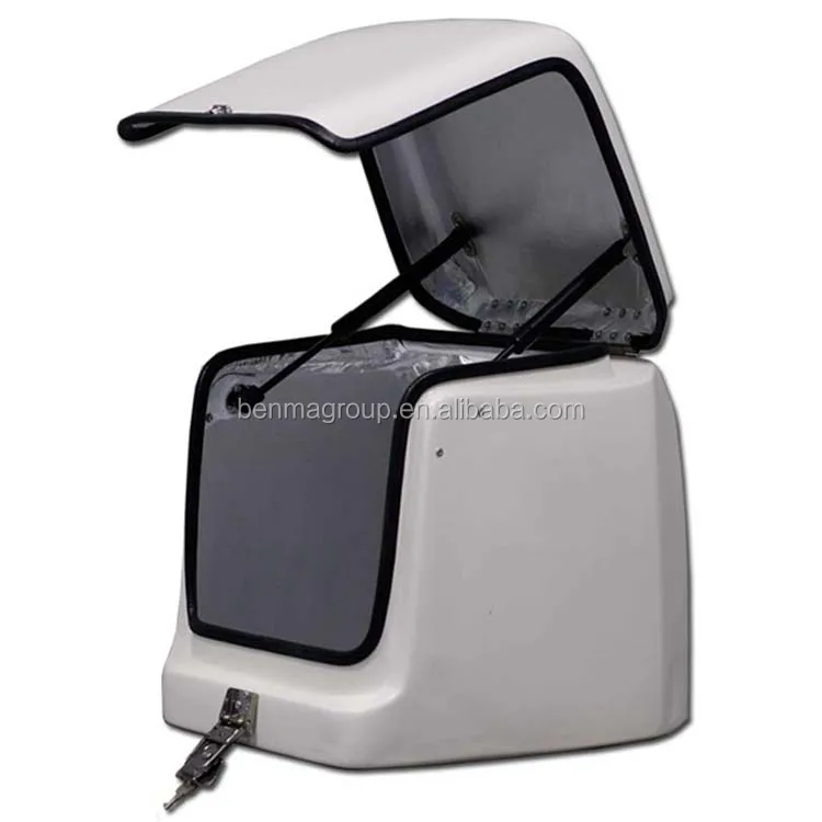 Fiberglass Insulated 67l Motorcycle Food Box Pizza Delivery Box For