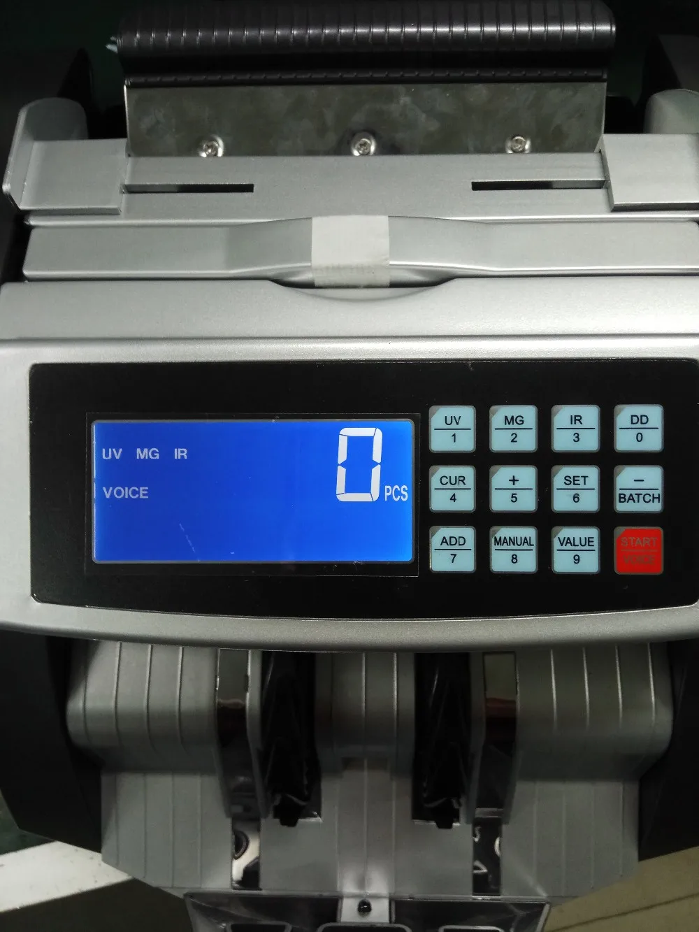 Wjd208b Fake Money Machine Bank Note Counter Machine Counterfeit Money