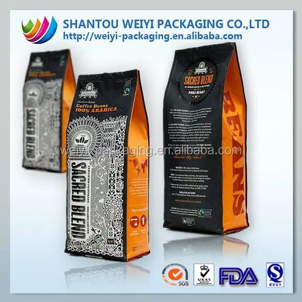 foil coffee bags wholesale