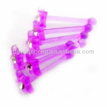 plastic nose piercing