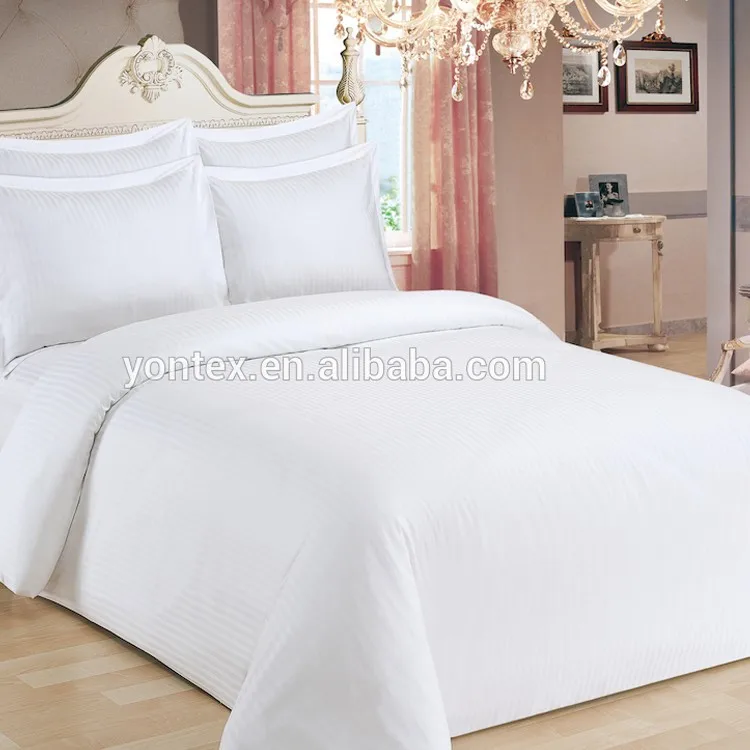Luxury High Yarn Count Pure Egyptian Cotton Fabric For Bed Sheet