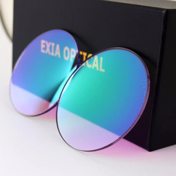 Single Vision Photochromic Lenses 1.56 Optical Flash Mirror Sunglasses