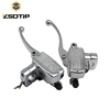 Racing New Metal color 1 inch 25 mm Universal Motorcycle Brake Master Cylinder Hydraulic Clutch Lever Left & Right One Set