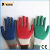 BSSAFETY Red green blue cheap latex coated safety working glove