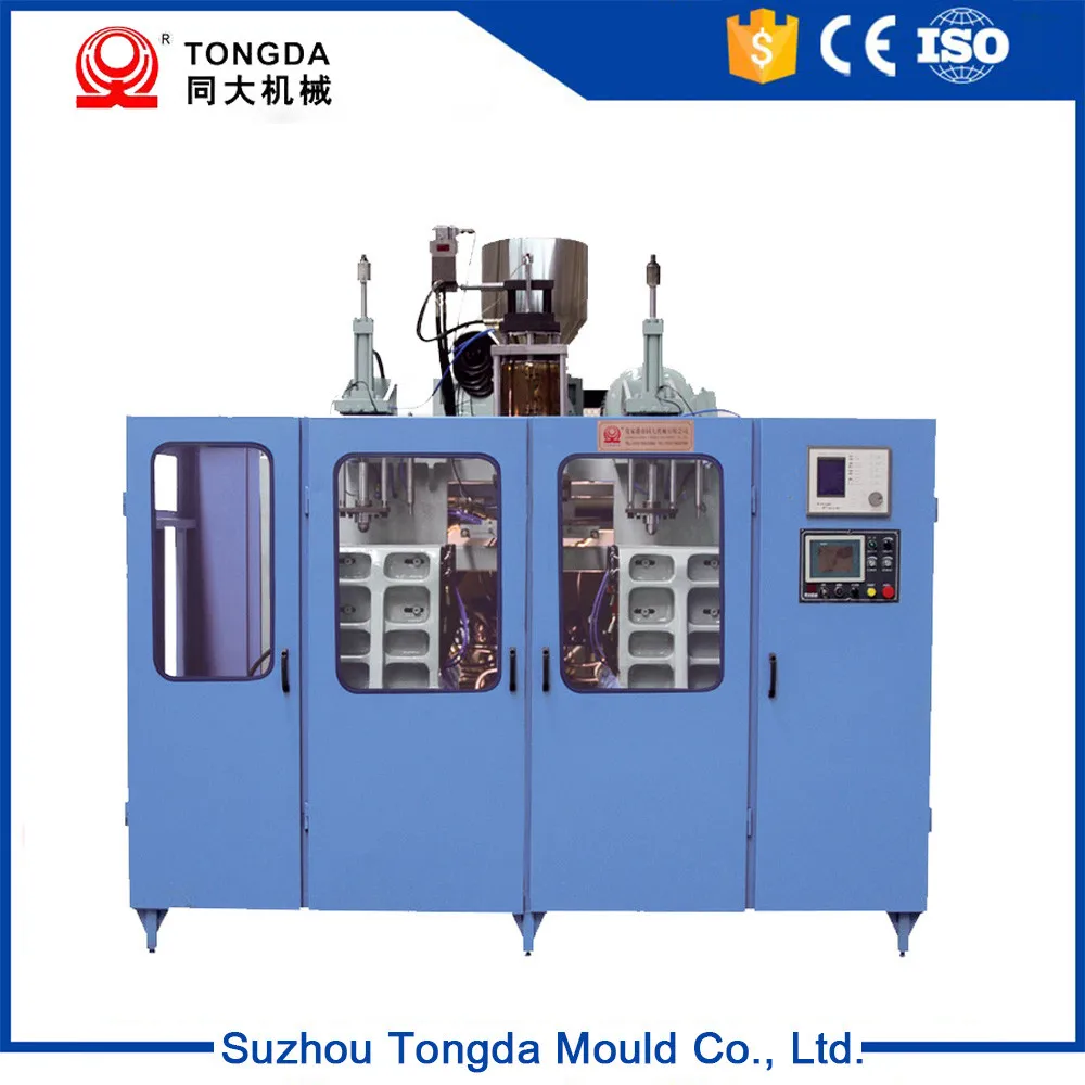 Extrusion blow molding machine for 12L-20L cleaning laundry bottles