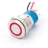 19mm Momentary Push Button Metal Switch Flush Extended Button