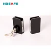 Matted black aluminum sliding door lock hardware door lock