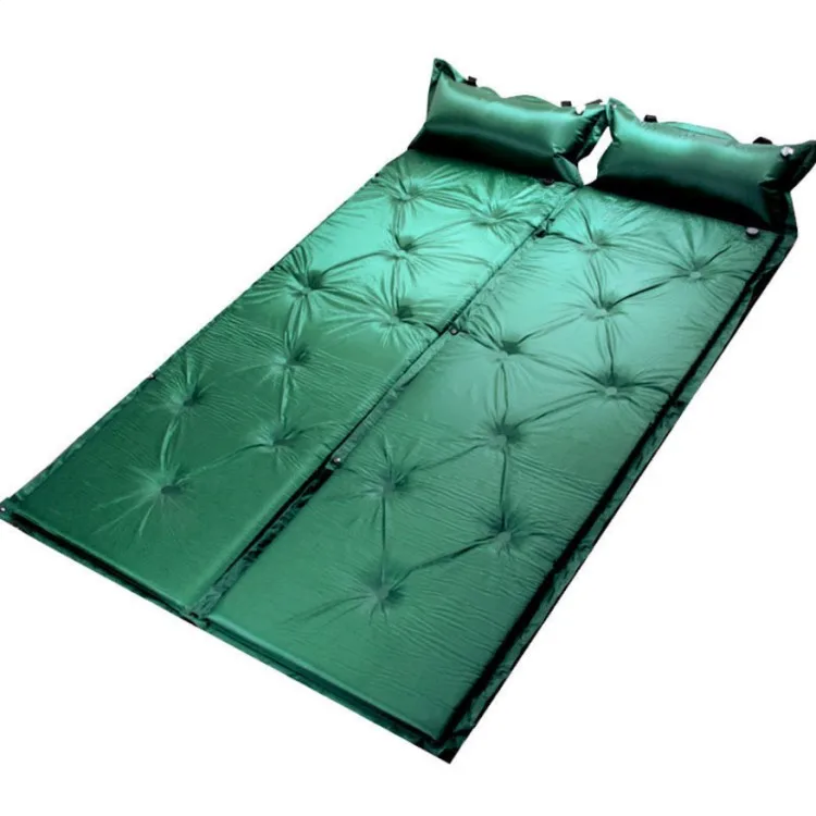 Self Inflating Backpacking Air Mattress Camping Mattress With Attached