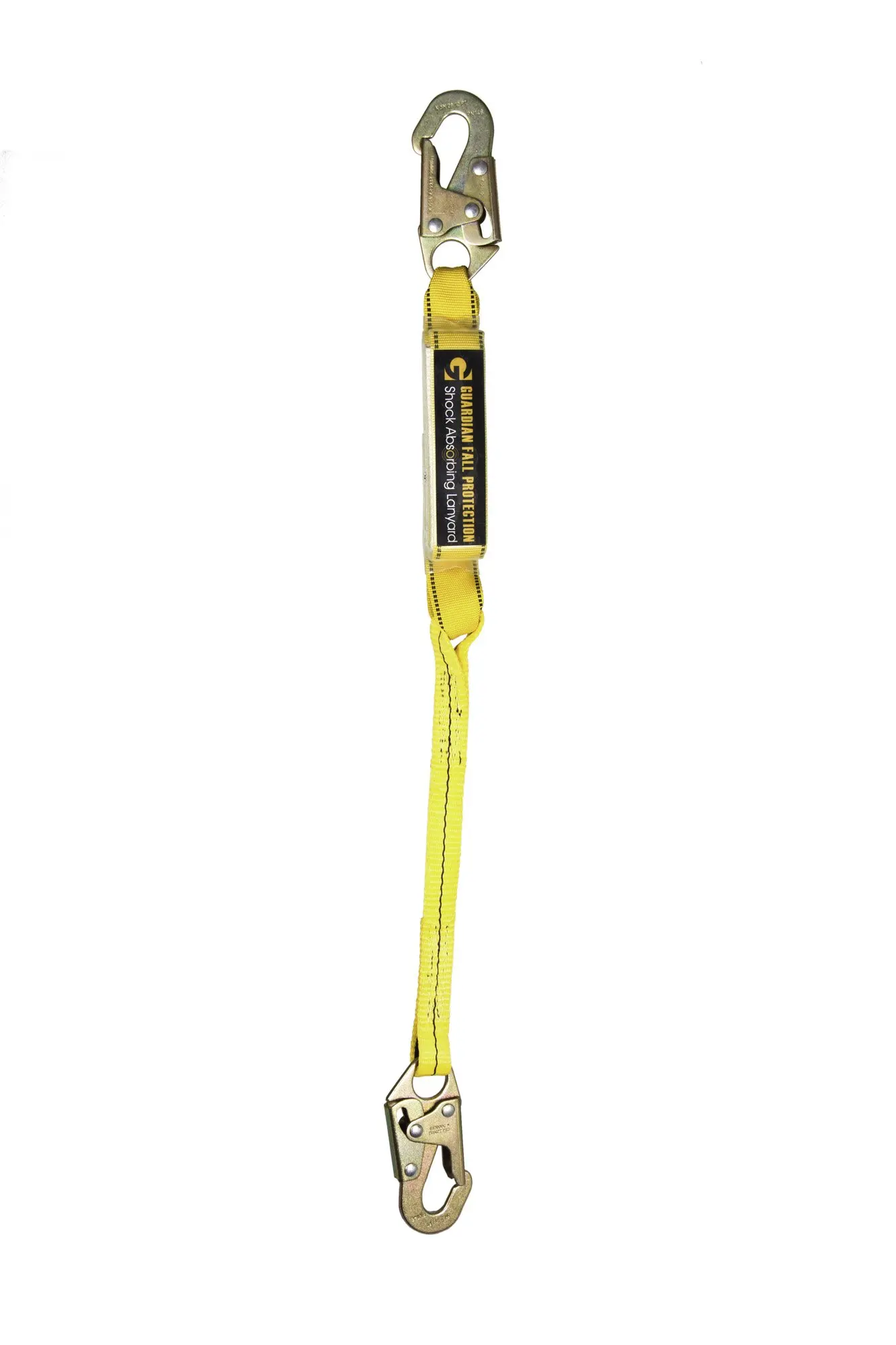 Guardian Fall Protection 01230 6-Foot Double Leg Shock Absorbing ...