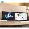 37 Inch Digital Stretched Bar LCD Display for Bus Route