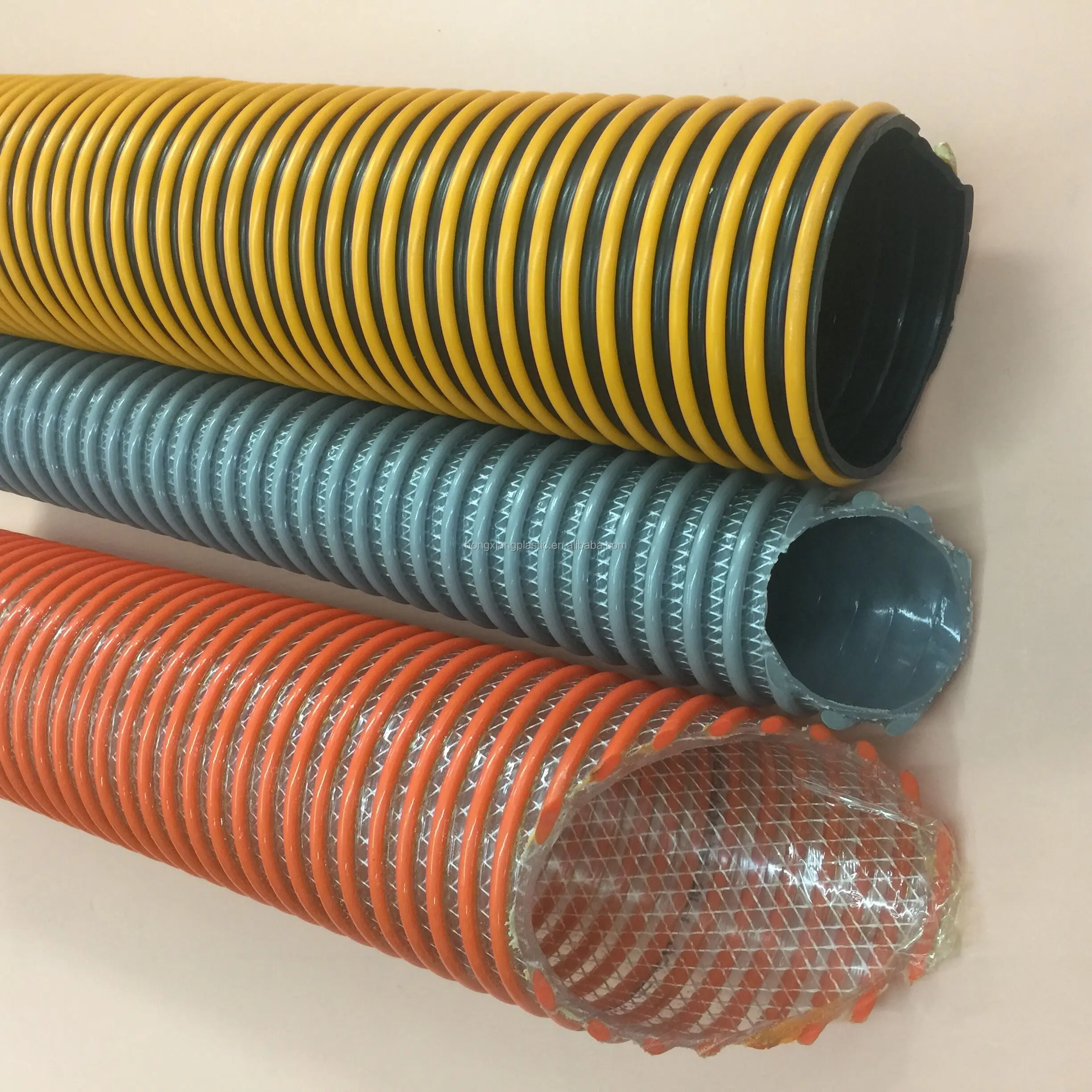 Universal Flexible Hose for Spiral Vacuum Cleaner 28 Mm Gray Plastic Tube 
