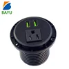 High Quality US Single Grommet Socket Power Outlet With USB Charging Ports