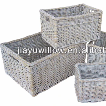 rectangular laundry basket