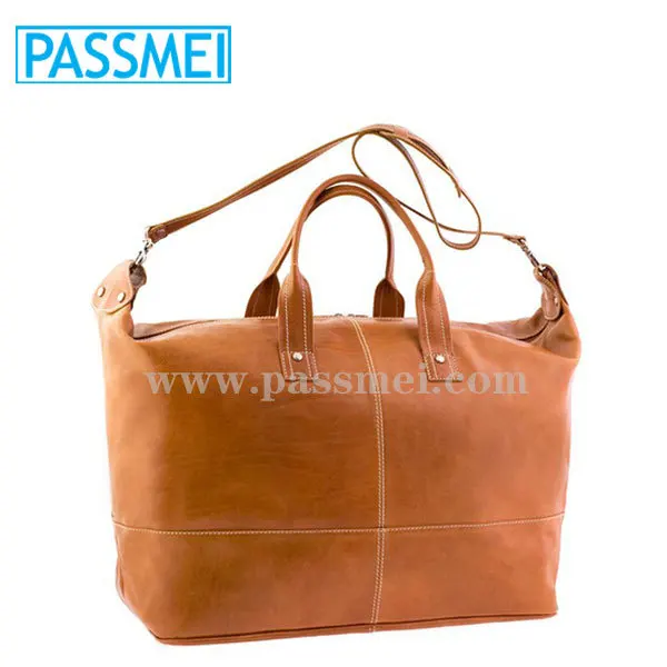 mens leather carryall