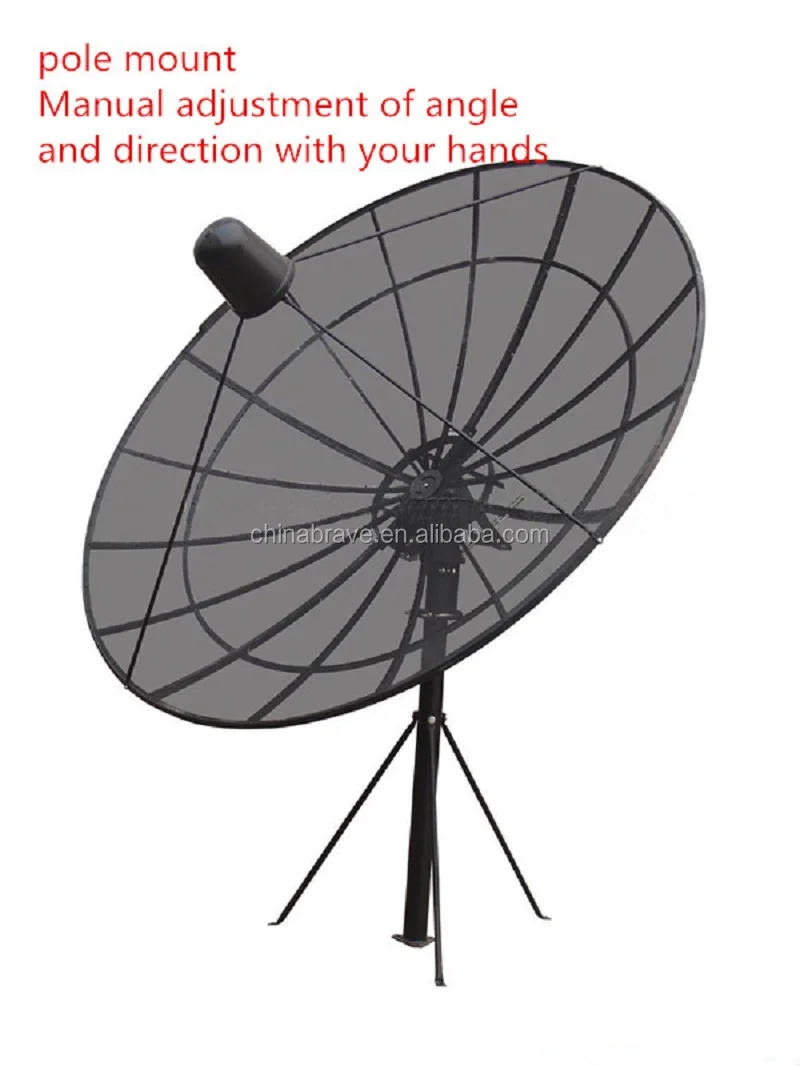 C Band 240cm Big Fiber Satellite Tv Dish Antenna Buy C Band 6ft Satellite Dish Antenna,1.8m C