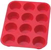 Amazon best seller Microwave Safe 12 Cup Silicone Muffin pan,Non-Stick Silicone baking pan,silicone cupcake mold