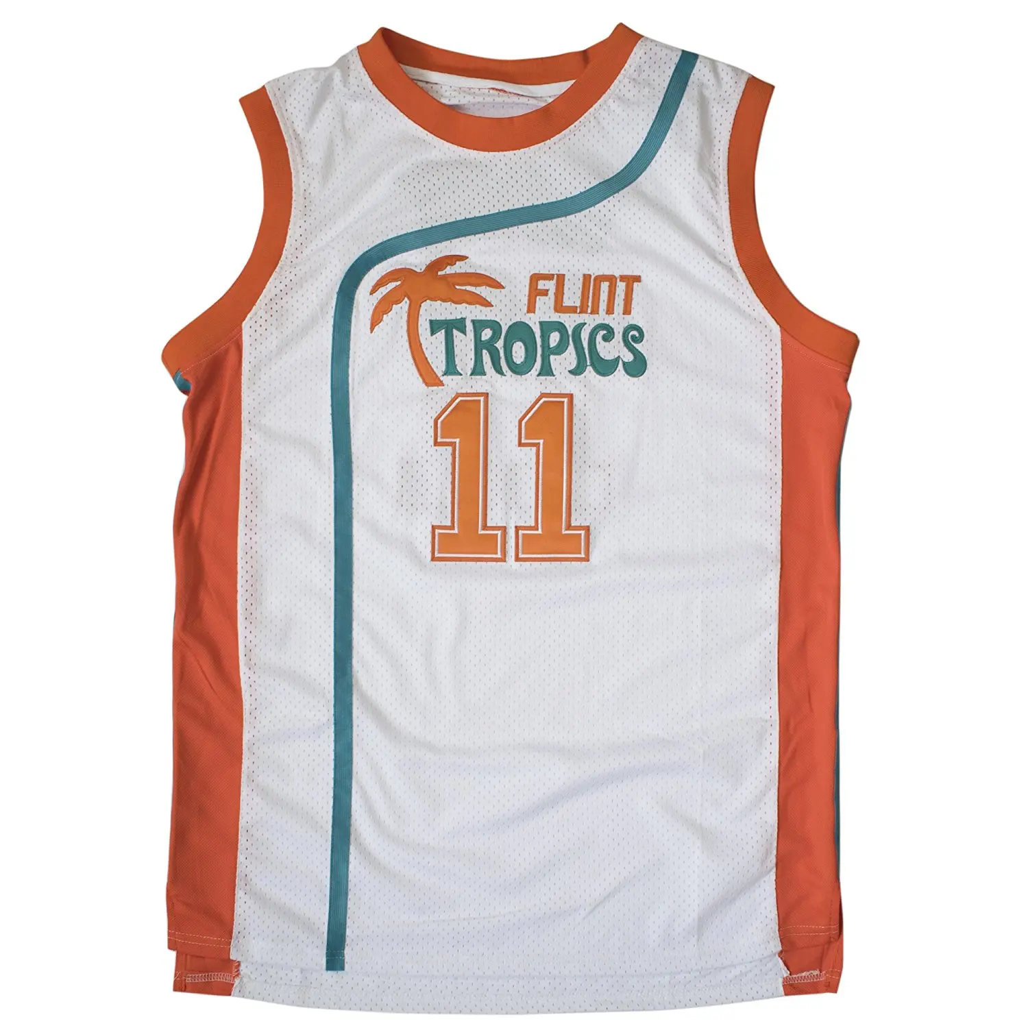 MOLPE Mens Downtown 69 Flint Tropics Basketball Jersey S-XXXL Green