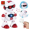 Funny Head Touch Sensing Function Electric Robot Kit Kids Robot Toy Intelligent Toys For Kids Gifts