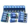 1/2/4/6/8 Channel road 5V/12V/24V Relay Module board With optocoupler isolation high/low level trigger development board