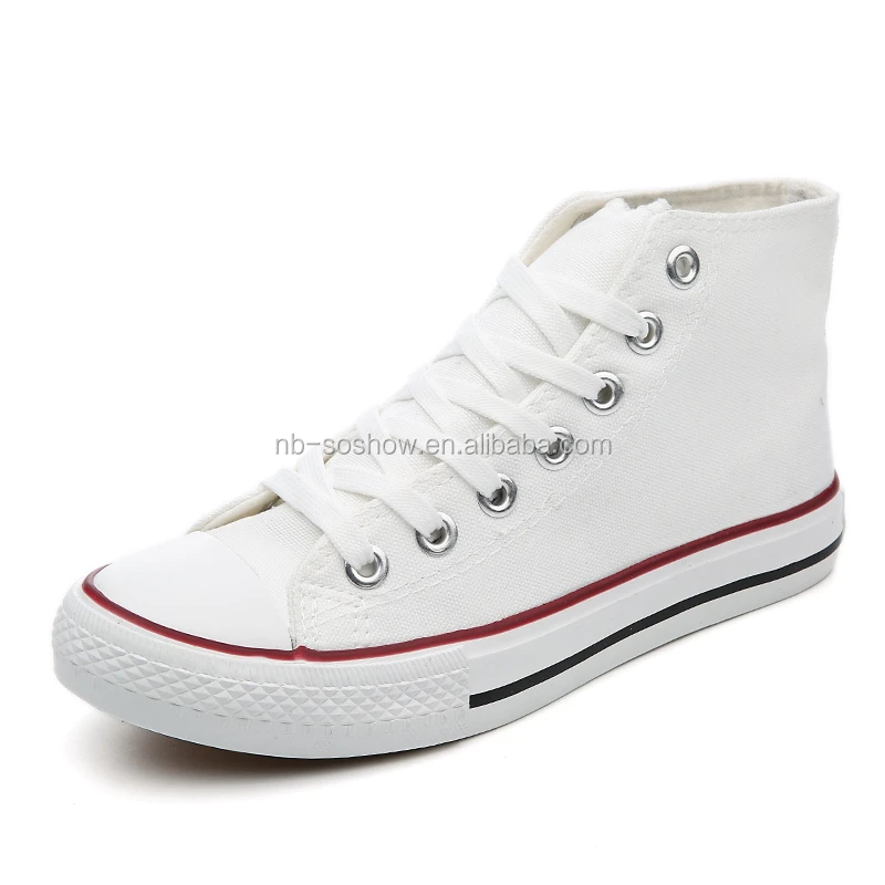 without lace canvas shoes