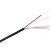 Cheap Flexible Black cable 2547 Max Outer Diameter 3 mm. 2 cores 24-28AWG