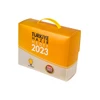 custom made matte PP Packaging Box with Handle, LED light bulb Folding PET PVC PP Packing Box