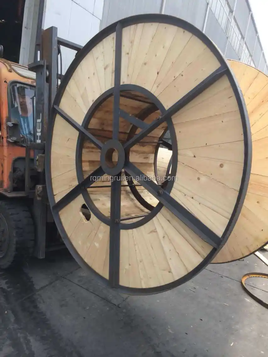 Steel Wooden Cable Drums Cable Winding Drum For Indonesia Market - Buy ...