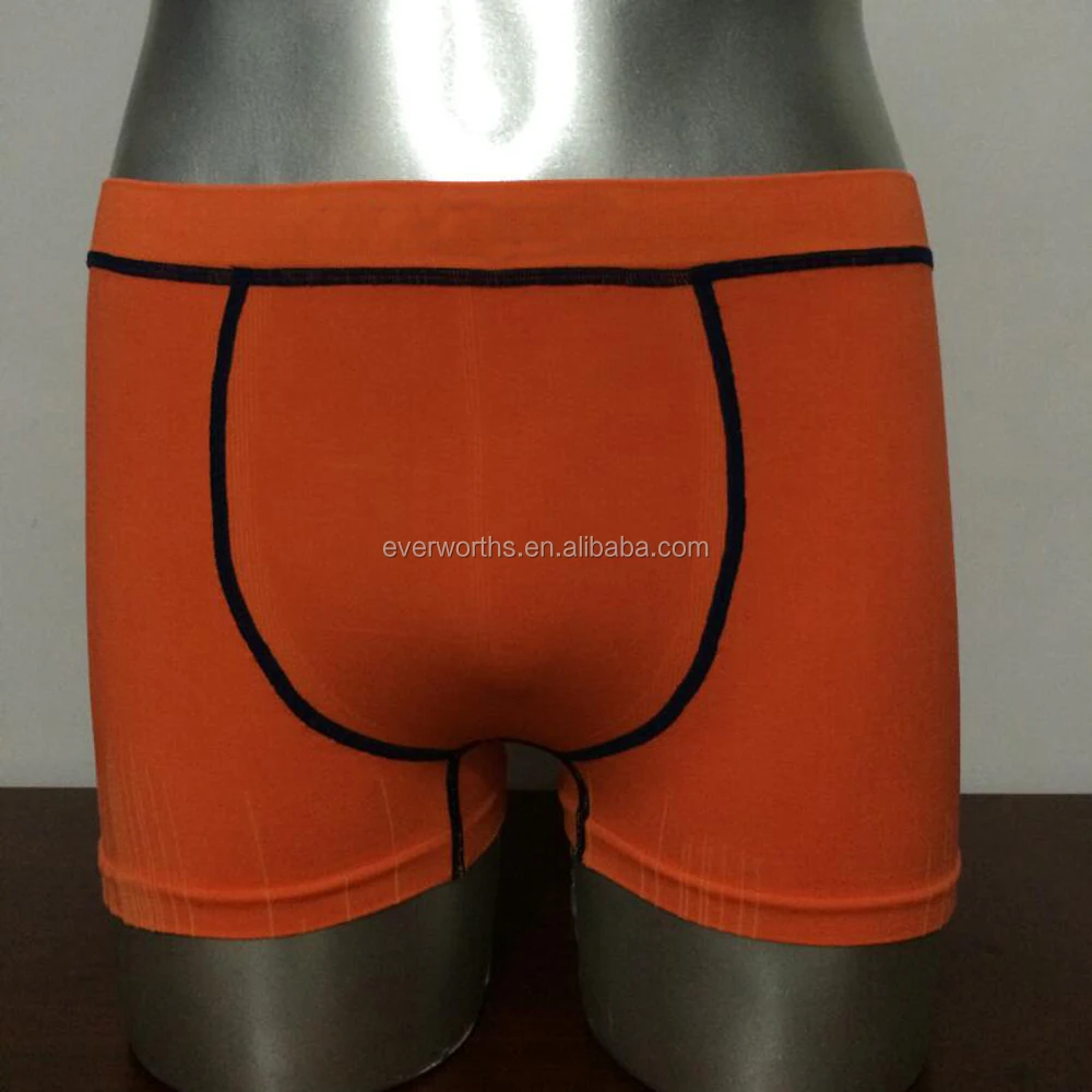 Men's Microfiber Nylon Spandex Seamless Underwear Trunks Buy Seamless