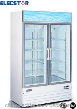 glass door display fridges